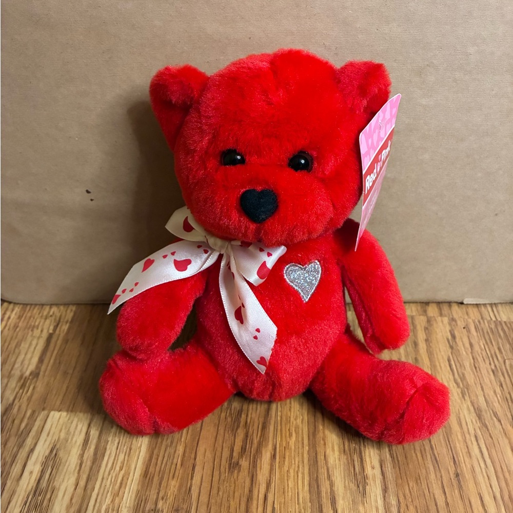 New Dan Dee Collector's Choice CVS Red I Love You Teddy Valentines Plush Bear